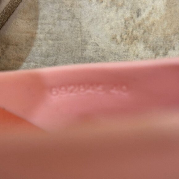 Gucci Interlocking G Platform Rubber Slides — EU 40 (Sugar Pink/Lilac) - Picture 5 of 8